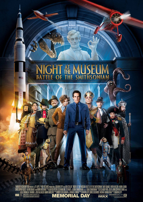 ดูหนังออนไลน์ฟรี Night at the Museum- Battle of the Smithsonian มหึมาพิพิธภัณฑ์ ดับเบิ้ลมันส์ทะลุโลก (2009)