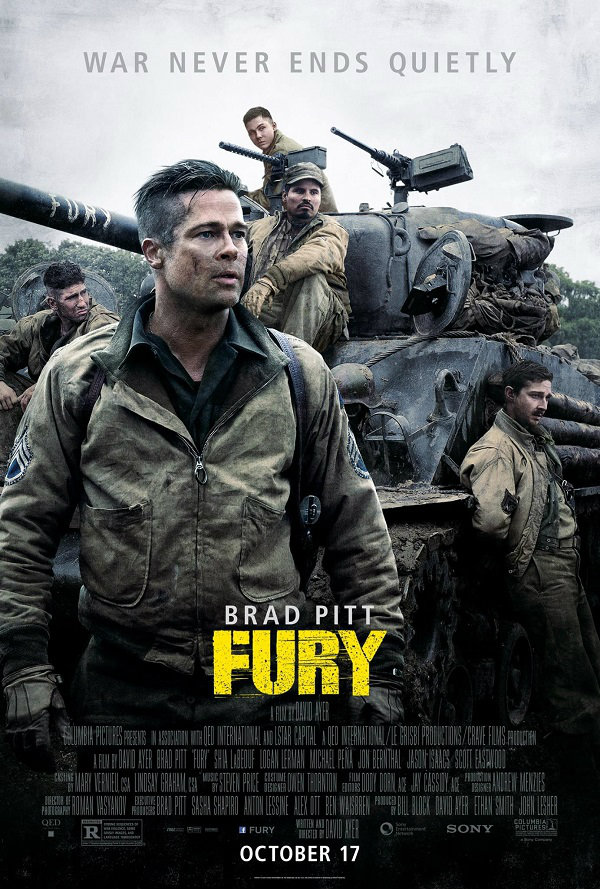 ดูหนังออนไลน์ฟรี FURY วันปฐพีเดือด