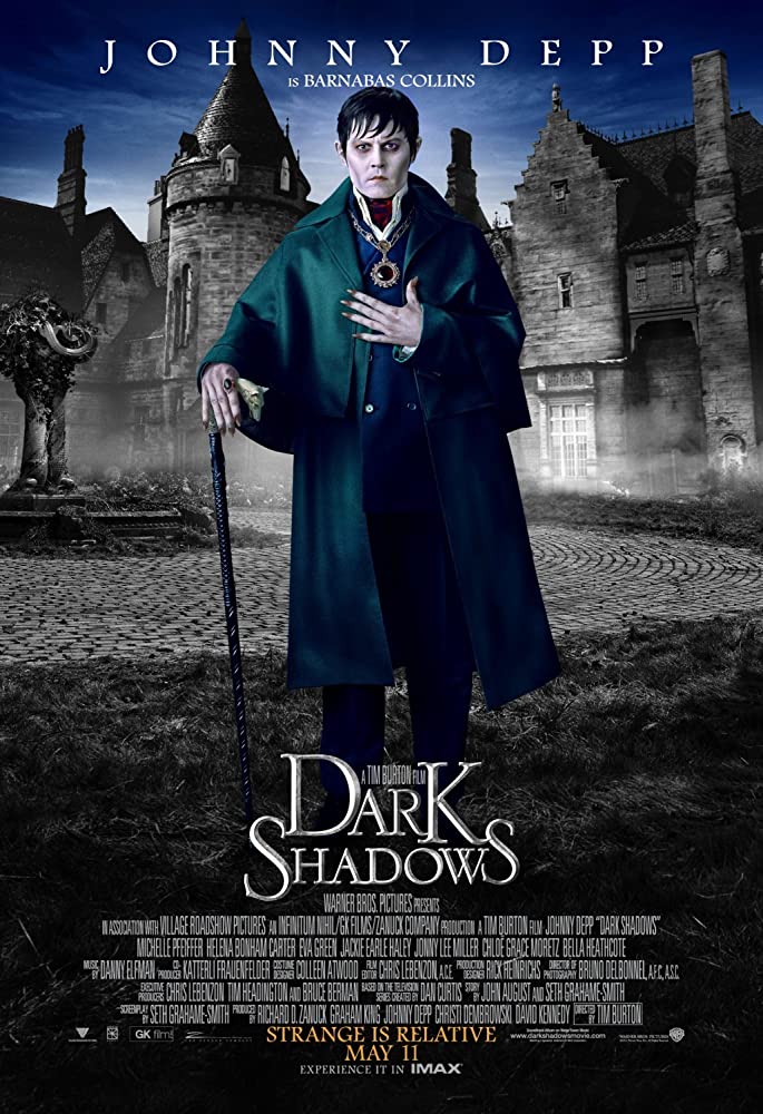 ดูหนังออนไลน์ฟรี Dark Shadows แวมไพร์ มึนยุค